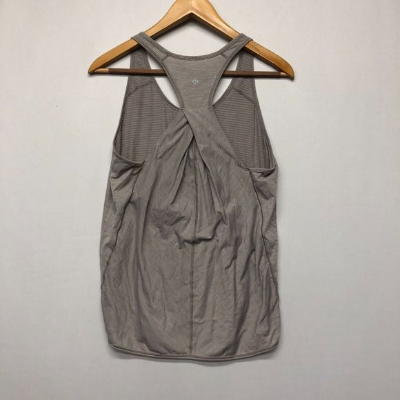 Lululemon Women Sleeveless Active Tank Top Size 6 Cross Back Racerback M123 -23 - Picture 7 of 10